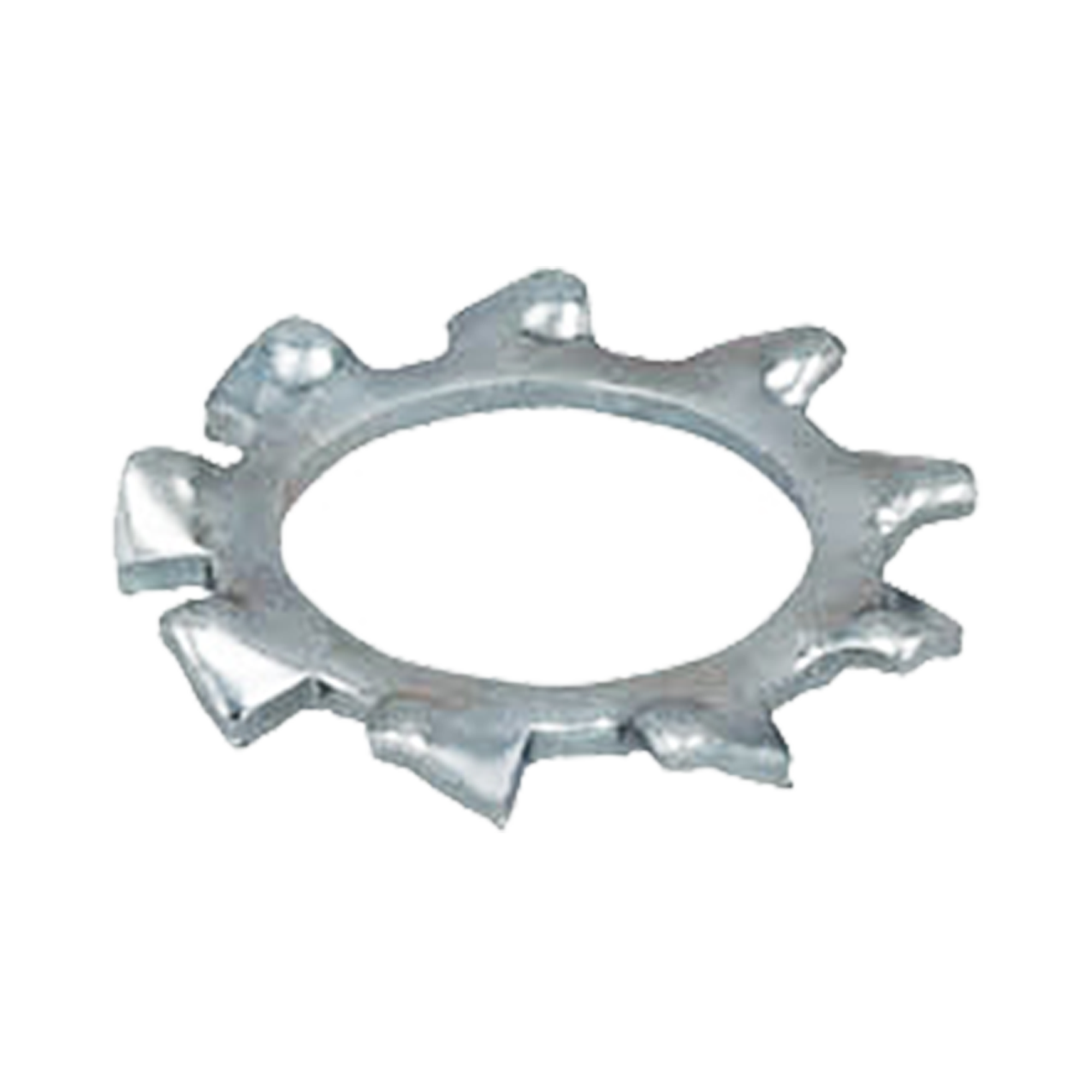 Toothed EXTERNAL Star Lock Washer DIN 6797-A Zinc Plated